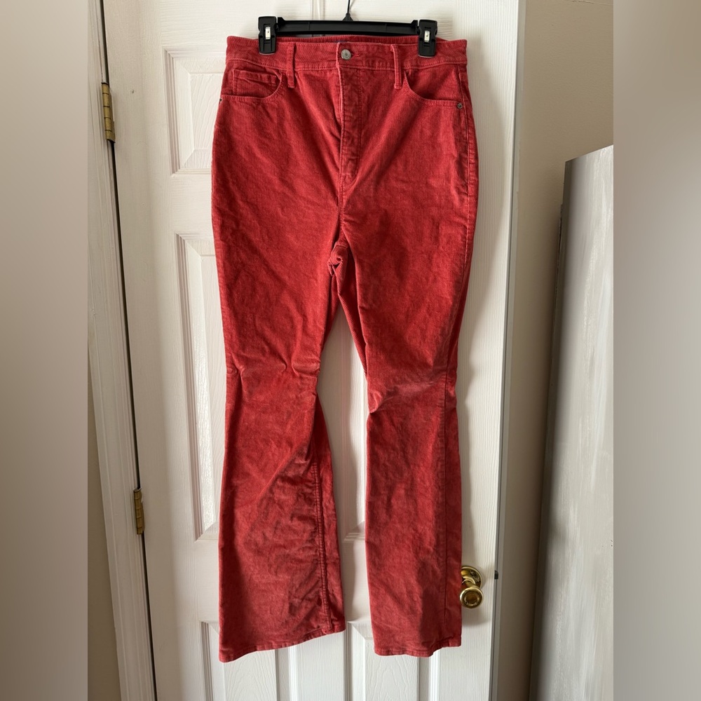 Old Navy Higher High Waist Corduroy Flare Pants